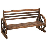 vidaXL Garden Bench 142 cm Solid Firwood | SKU: 313892 | Barcode: 8720286157282