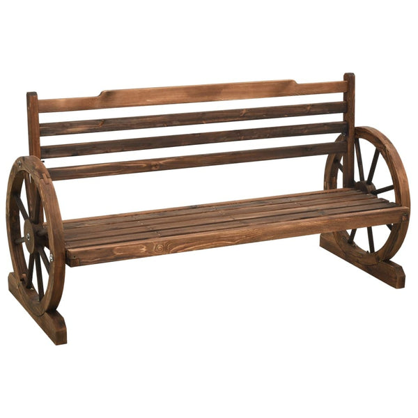 vidaXL Garden Bench 142 cm Solid Firwood | SKU: 313892 | Barcode: 8720286157282