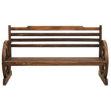 vidaXL Garden Bench 142 cm Solid Firwood | SKU: 313892 | Barcode: 8720286157282