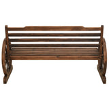 vidaXL Garden Bench 142 cm Solid Firwood | SKU: 313892 | Barcode: 8720286157282