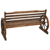 vidaXL Garden Bench 142 cm Solid Firwood | SKU: 313892 | Barcode: 8720286157282