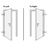 vidaXL Front Door Aluminium & PVC White 100x200 cm N3 (right opening) | SKU: 3056818 | Barcode: 8720286162019