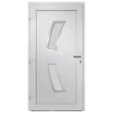 vidaXL Front Door White 98x208 cm N9 (left inward opening) | SKU: 3057562 | Barcode: 8720286180587