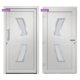 vidaXL Front Door White 108x200 cm N7 (left inward opening) | SKU: 3057563 | Barcode: 8720286180594