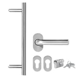 vidaXL Front Door White 108x200 cm N7 (left inward opening) | SKU: 3057563 | Barcode: 8720286180594