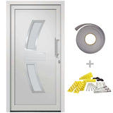 vidaXL Front Door White 108x208 cm N8 (right inward opening) | SKU: 3057569 | Barcode: 8720286180655