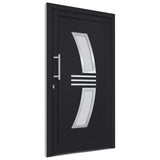 vidaXL Front Door Anthracite 98x200 cm N7 (left inward opening) | SKU: 3057571 | Barcode: 8720286180679