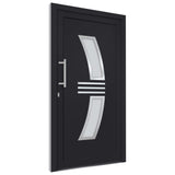 vidaXL Front Door Anthracite 98x208 cm N6 (left inward opening) | SKU: 3057572 | Barcode: 8720286180686
