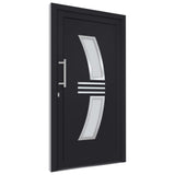 vidaXL Front Door Anthracite 108x200 cm N6 (left inward opening) | SKU: 3057573 | Barcode: 8720286180693
