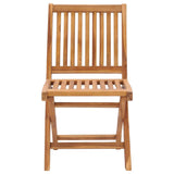 vidaXL Folding Garden Chairs 2 pcs Solid Teak Wood N2 | SKU: 315105 | Barcode: 8720286183014