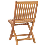 vidaXL Folding Garden Chairs 2 pcs Solid Teak Wood N2 | SKU: 315105 | Barcode: 8720286183014