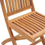 vidaXL Folding Garden Chairs 2 pcs Solid Teak Wood N2 | SKU: 315105 | Barcode: 8720286183014