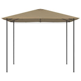 vidaXL Gazebo 3x3x2.6 m Taupe 160 g/m² | SKU: 313609 | Barcode: 8720286184448