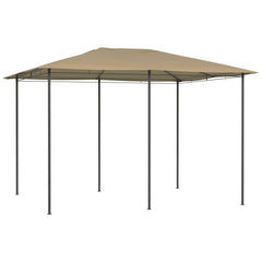 vidaXL Gazebo 3x4x2.6 m Taupe 160 g/m² | SKU: 313615 | Barcode: 8720286184509