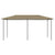 vidaXL Gazebo 3x6x2.6 m Taupe 160 g/m² | SKU: 313621 | Barcode: 8720286184561