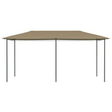 vidaXL Gazebo 3x6x2.6 m Taupe 160 g/m² | SKU: 313621 | Barcode: 8720286184561