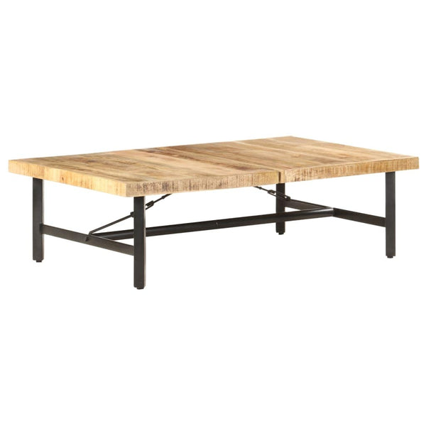 vidaXL Coffee Table 142x90x42 cm Solid Mango Wood | SKU: 320653 | Barcode: 8720286200995