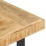 vidaXL Coffee Table 142x90x42 cm Solid Mango Wood | SKU: 320653 | Barcode: 8720286200995