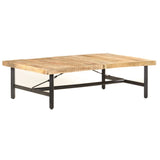 vidaXL Coffee Table 142x90x42 cm Solid Mango Wood | SKU: 320653 | Barcode: 8720286200995