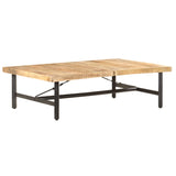 vidaXL Coffee Table 142x90x42 cm Solid Mango Wood | SKU: 320653 | Barcode: 8720286200995