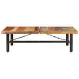 vidaXL Coffee Table 142x90x42 cm Solid Reclaimed Wood | SKU: 320654 | Barcode: 8720286201008