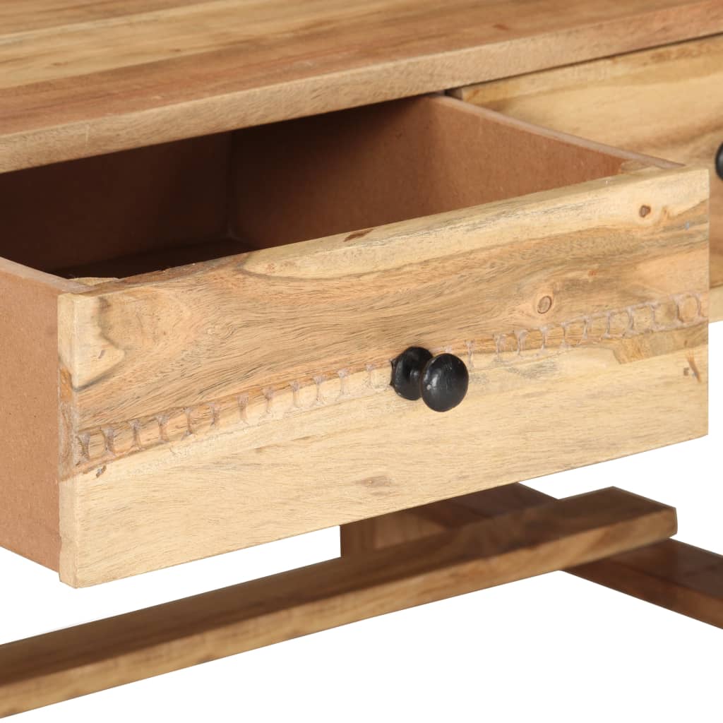 vidaXL Coffee Table 100x50x40 cm Solid Acacia Wood | SKU: 322669 | Barcode: 8720286201329