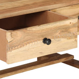 vidaXL Coffee Table 100x50x40 cm Solid Acacia Wood | SKU: 322669 | Barcode: 8720286201329