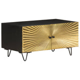 vidaXL Coffee Table 90x50x45 cm Solid Mango Wood | SKU: 322683 | Barcode: 8720286201466