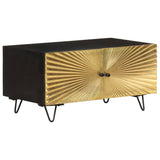 vidaXL Coffee Table 90x50x45 cm Solid Mango Wood | SKU: 322683 | Barcode: 8720286201466