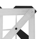 vidaXL Wine Rack For 120 Bottles Black Solid Pine Wood | SKU: 325917 | Barcode: 8720286204368