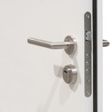 vidaXL Aluminium Front Door White 90x200 cm N1 (left inward opening) | SKU: 3059657 | Barcode: 8720286231258