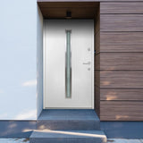 vidaXL Aluminium Front Door White 90x200 cm N2 (right inward opening) | SKU: 3059658 | Barcode: 8720286231265