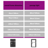 vidaXL Aluminium Front Door White 110x207.5 cm N2 (right opening) | SKU: 3059662 | Barcode: 8720286231302