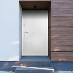 vidaXL Aluminium Front Door White 110x207.5 cm N4 (right opening) | SKU: 3059674 | Barcode: 8720286231425