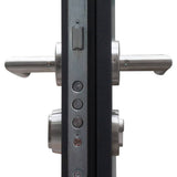 vidaXL Aluminium Front Door Anthracite 100x200 cm N4 (right opening) | SKU: 3059678 | Barcode: 8720286231463