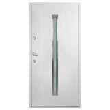 vidaXL Aluminium Front Door White 110x207.5 cm N6 (right opening) | SKU: 3059686 | Barcode: 8720286231548