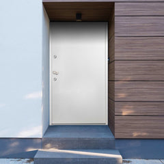 vidaXL Aluminium Front Door White 110x207.5 cm N8 (right opening) | SKU: 3059698 | Barcode: 8720286231661