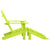 vidaXL Garden Adirondack Chair with Ottoman Solid Fir Wood Green | SKU: 315866 | Barcode: 8720286240472
