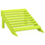 vidaXL Garden Adirondack Chair with Ottoman Solid Fir Wood Green | SKU: 315866 | Barcode: 8720286240472