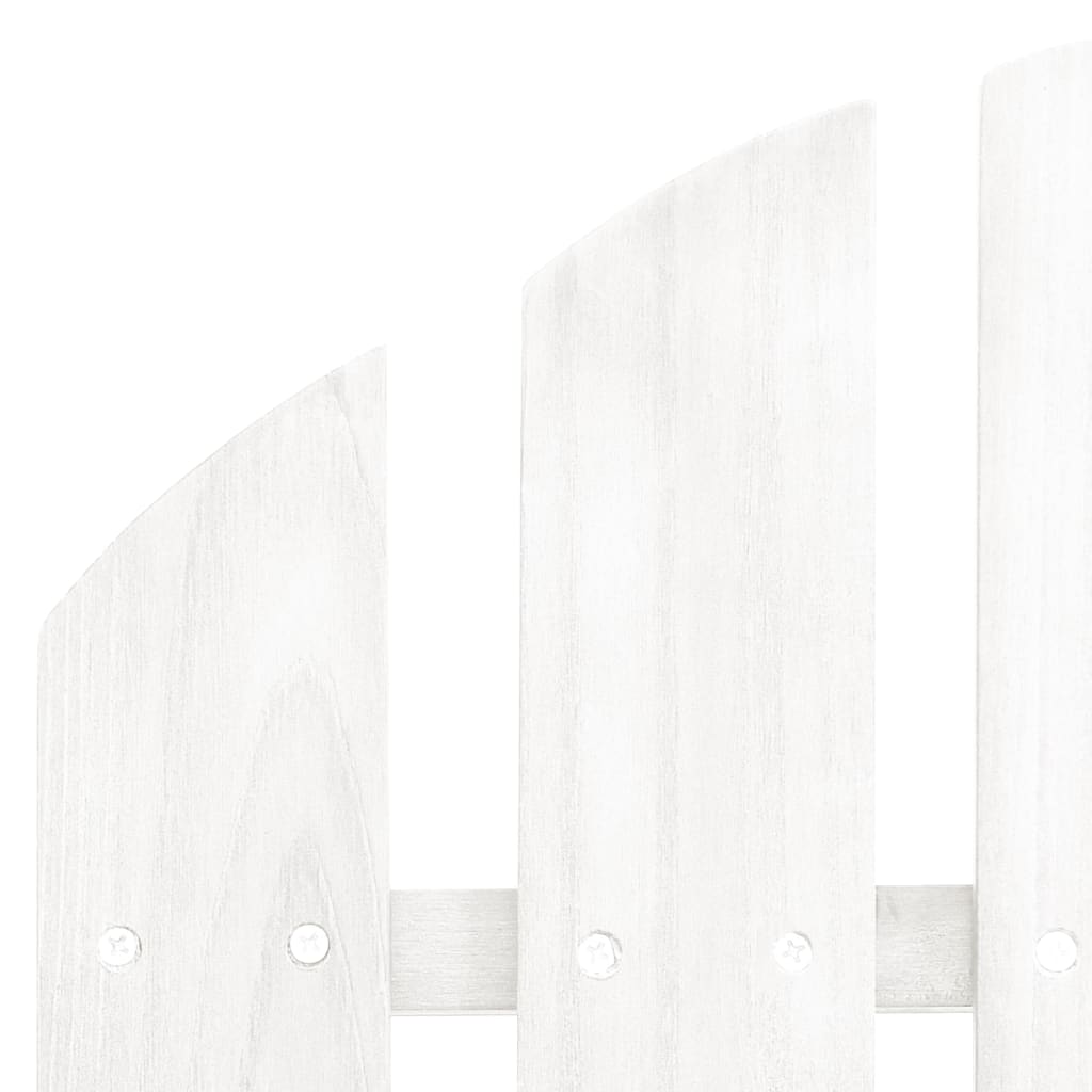 vidaXL 2-Seater Garden Adirondack Chair&Ottoman Fir Wood White | SKU: 315909 | Barcode: 8720286240908