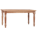 vidaXL Batavia Coffee Table 90x50x45 cm White Wash Solid Teak Wood | SKU: 316036 | Barcode: 8720286246863