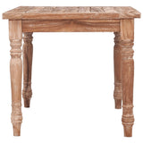 vidaXL Batavia Coffee Table 90x50x45 cm White Wash Solid Teak Wood | SKU: 316036 | Barcode: 8720286246863