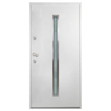 vidaXL Aluminium Front Door White 90x200 cm N9 (left outward opening) | SKU: 3059863 | Barcode: 8720286289273