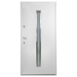 vidaXL Aluminium Front Door White 110x207.5 cm N9 (left opening) | SKU: 3059867 | Barcode: 8720286289310
