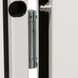 vidaXL Aluminium Front Door White 110x207.5 cm N9 (left opening) | SKU: 3059867 | Barcode: 8720286289310