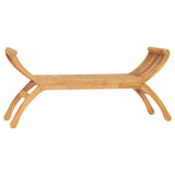 vidaXL Garden Bench 120 cm Solid Teak Wood N2 | SKU: 316150 | Barcode: 8720286314463