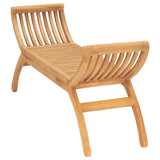 vidaXL Garden Bench 120 cm Solid Teak Wood N2 | SKU: 316150 | Barcode: 8720286314463