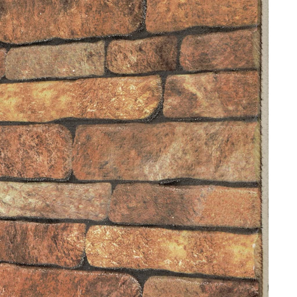 vidaXL 3D Wall Panels With Brown Brick Design 10 pcs EPS | SKU: 149583 | Barcode: 8720286332023