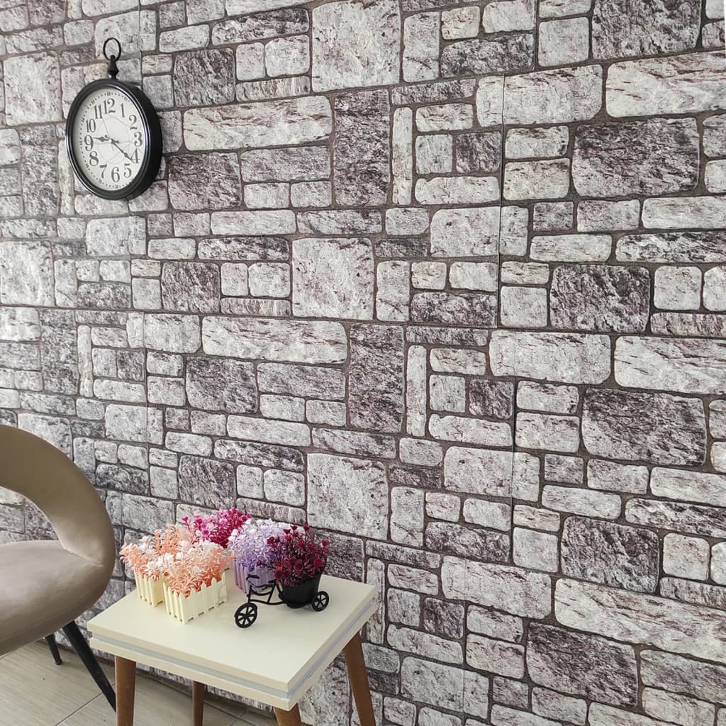 vidaXL 3D Wall Panels With Light Grey Brick Design 10 pcs EPS | SKU: 149586 | Barcode: 8720286332054