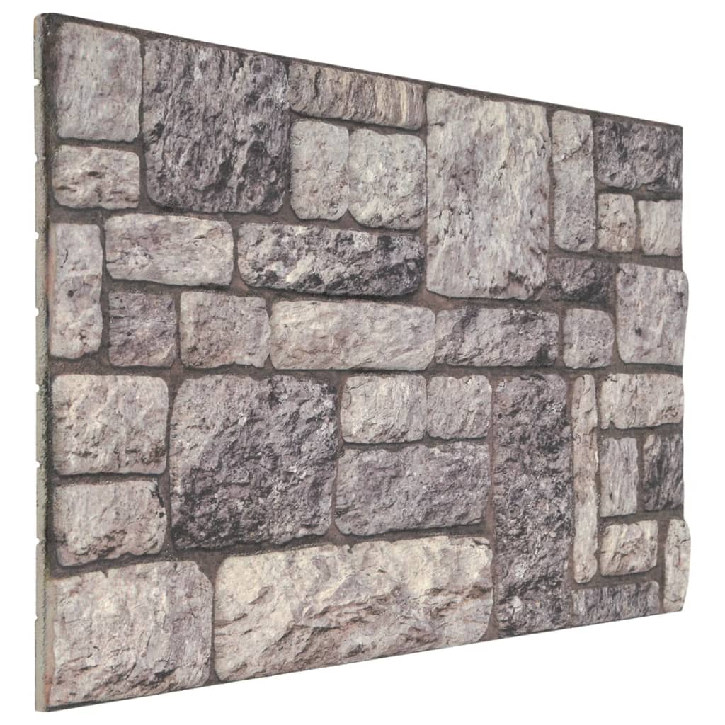 vidaXL 3D Wall Panels With Light Grey Brick Design 10 pcs EPS | SKU: 149586 | Barcode: 8720286332054